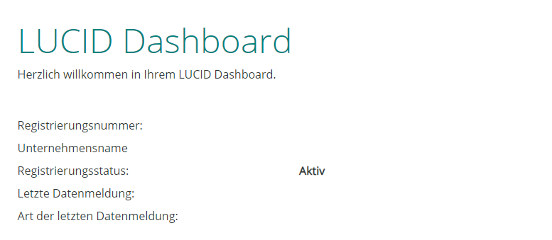 Die Verpackungslizenz einfach erklärt: LUCID Dashboard